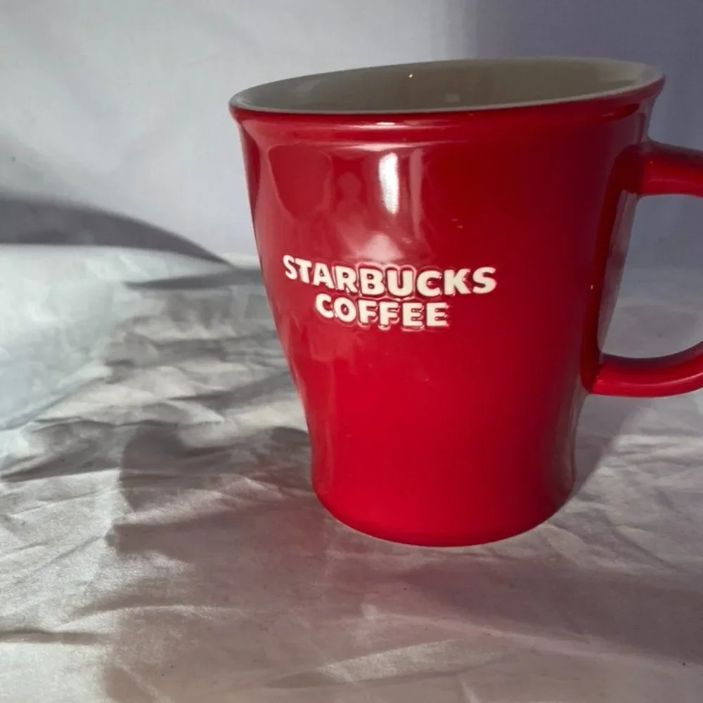 2008 Red Starbucks Coffee Mug